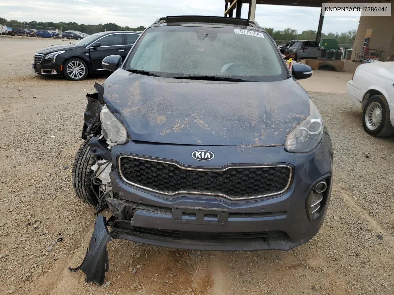 KNDPN3AC8J7386444 2018 Kia Sportage Ex