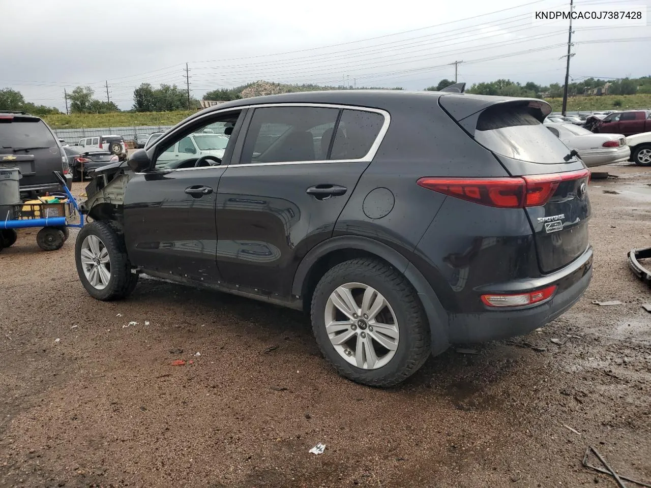 2018 Kia Sportage Lx VIN: KNDPMCAC0J7387428 Lot: 70182154