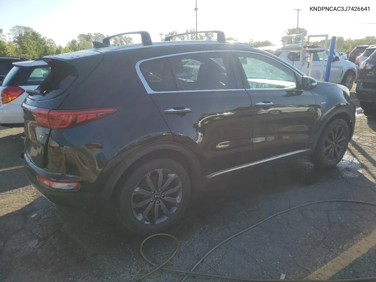 KNDPNCAC3J7426641 2018 Kia Sportage Ex