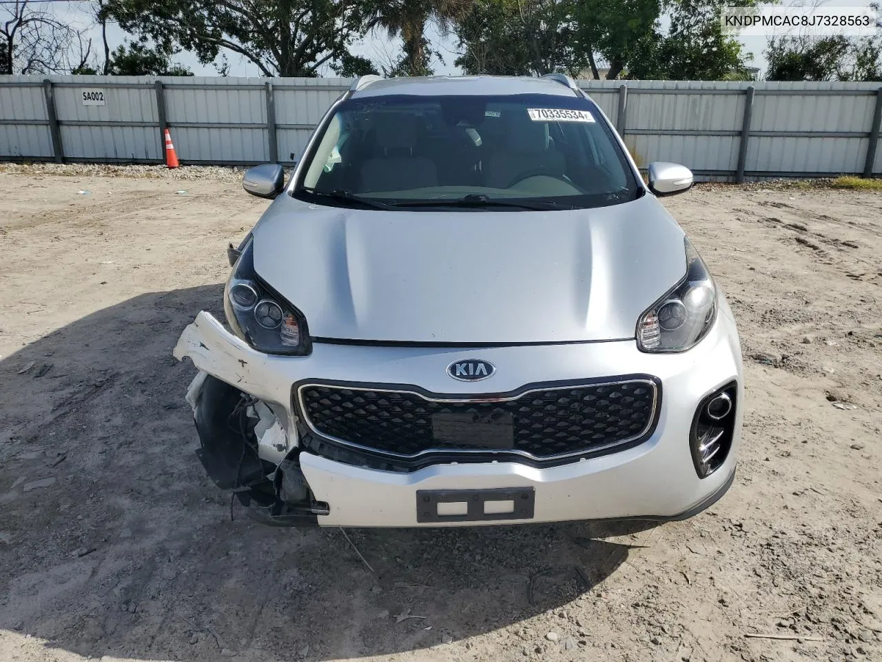 KNDPMCAC8J7328563 2018 Kia Sportage Lx