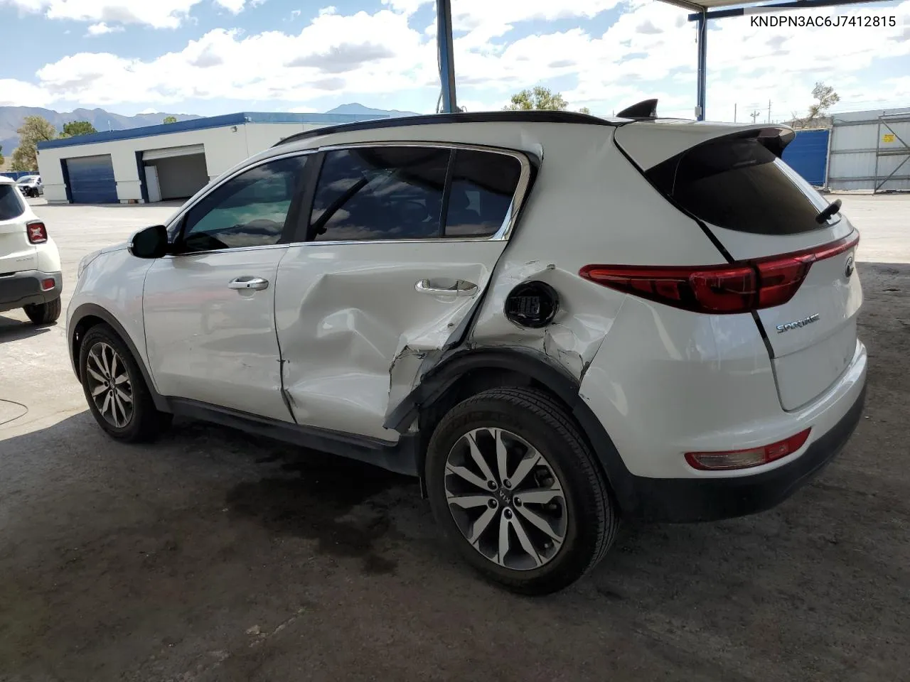 2018 Kia Sportage Ex VIN: KNDPN3AC6J7412815 Lot: 70508804