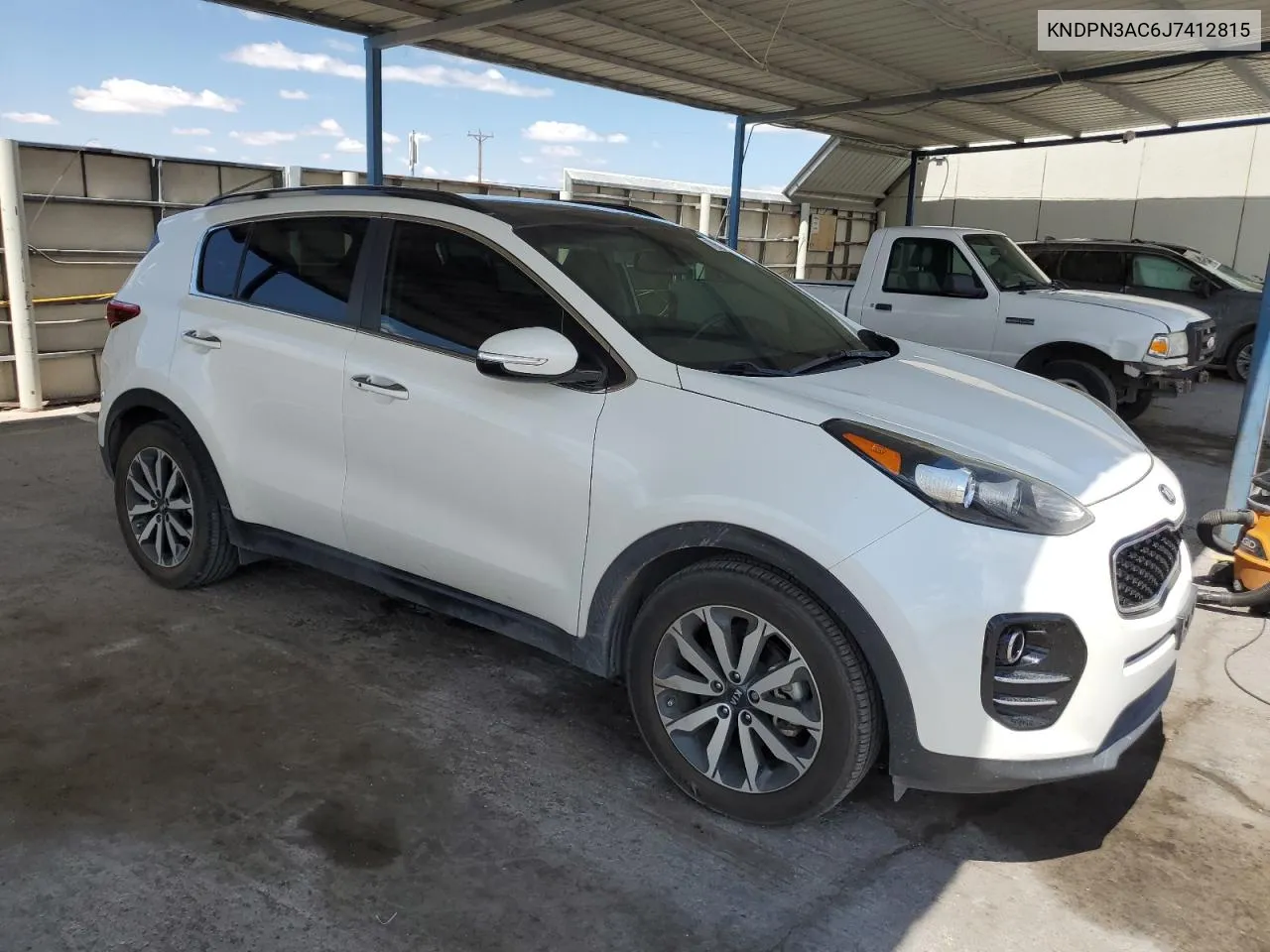 2018 Kia Sportage Ex VIN: KNDPN3AC6J7412815 Lot: 70508804