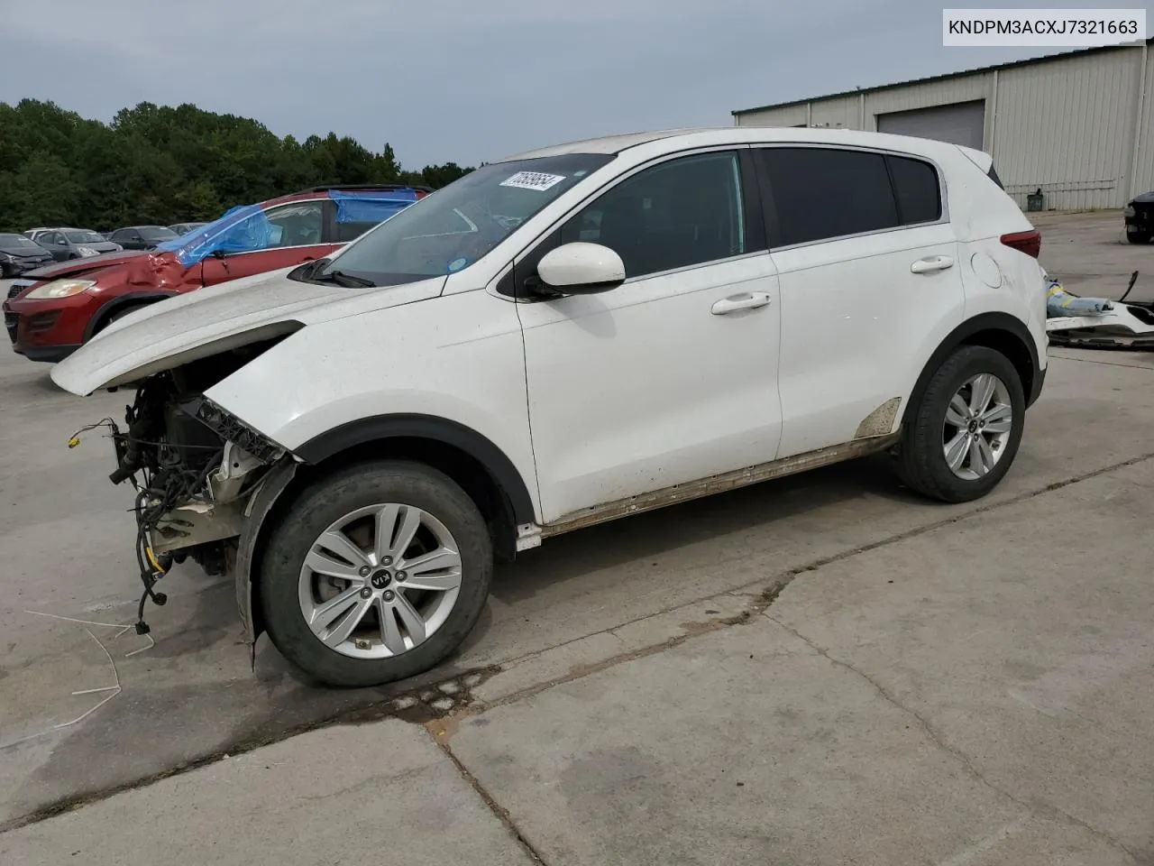 2018 Kia Sportage Lx VIN: KNDPM3ACXJ7321663 Lot: 70509654