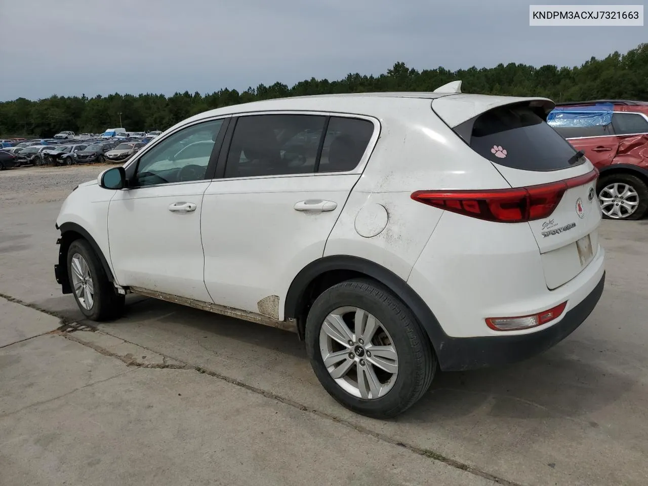 2018 Kia Sportage Lx VIN: KNDPM3ACXJ7321663 Lot: 70509654