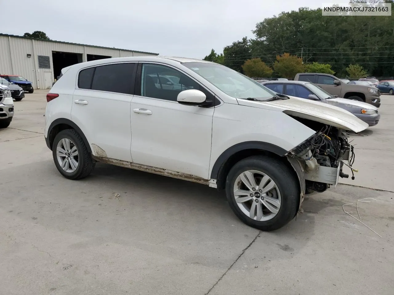 2018 Kia Sportage Lx VIN: KNDPM3ACXJ7321663 Lot: 70509654