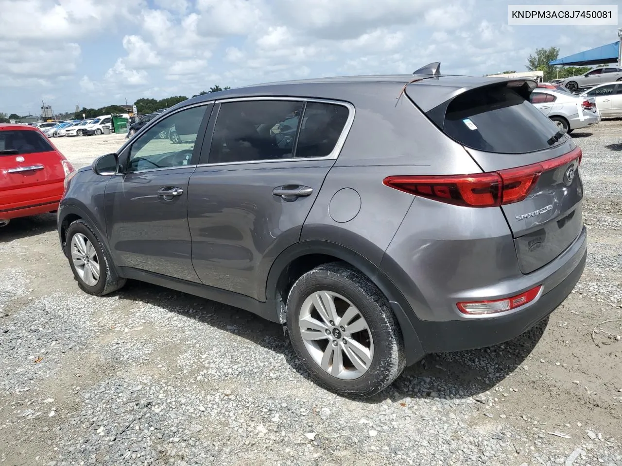 2018 Kia Sportage Lx VIN: KNDPM3AC8J7450081 Lot: 70568934