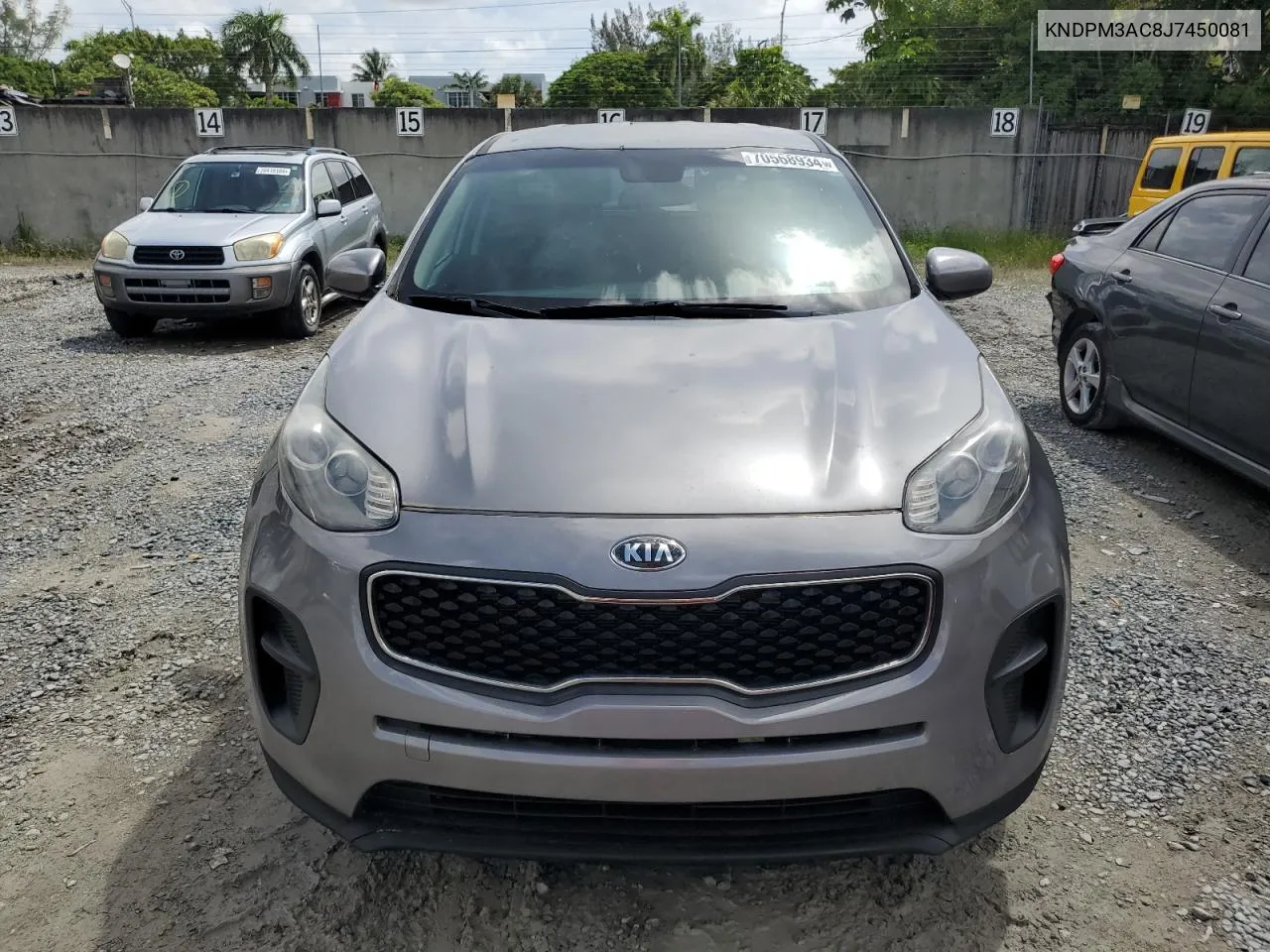 KNDPM3AC8J7450081 2018 Kia Sportage Lx