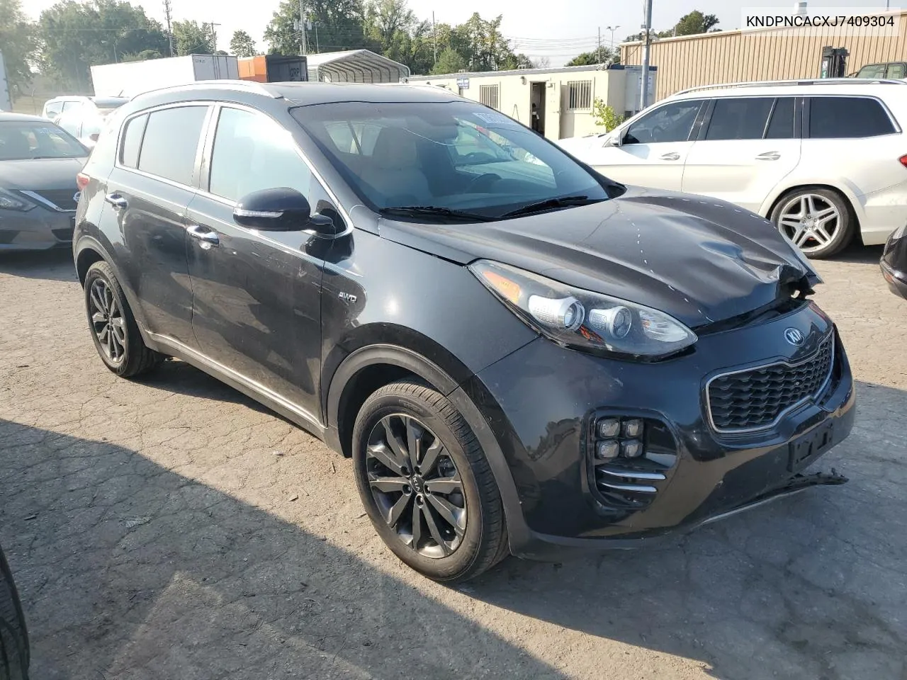 2018 Kia Sportage Ex VIN: KNDPNCACXJ7409304 Lot: 70619234