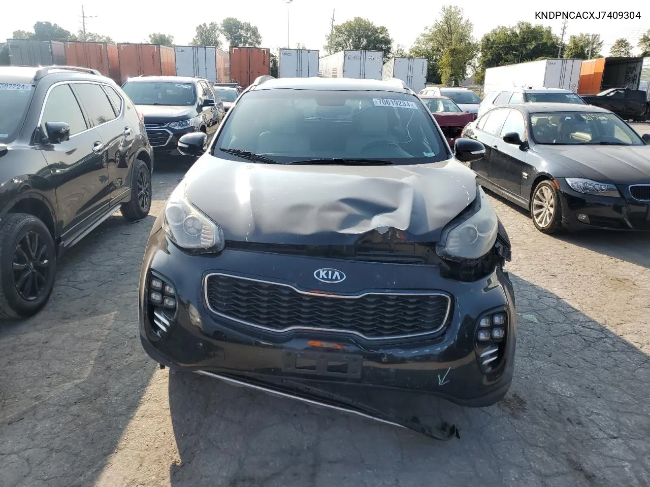 KNDPNCACXJ7409304 2018 Kia Sportage Ex