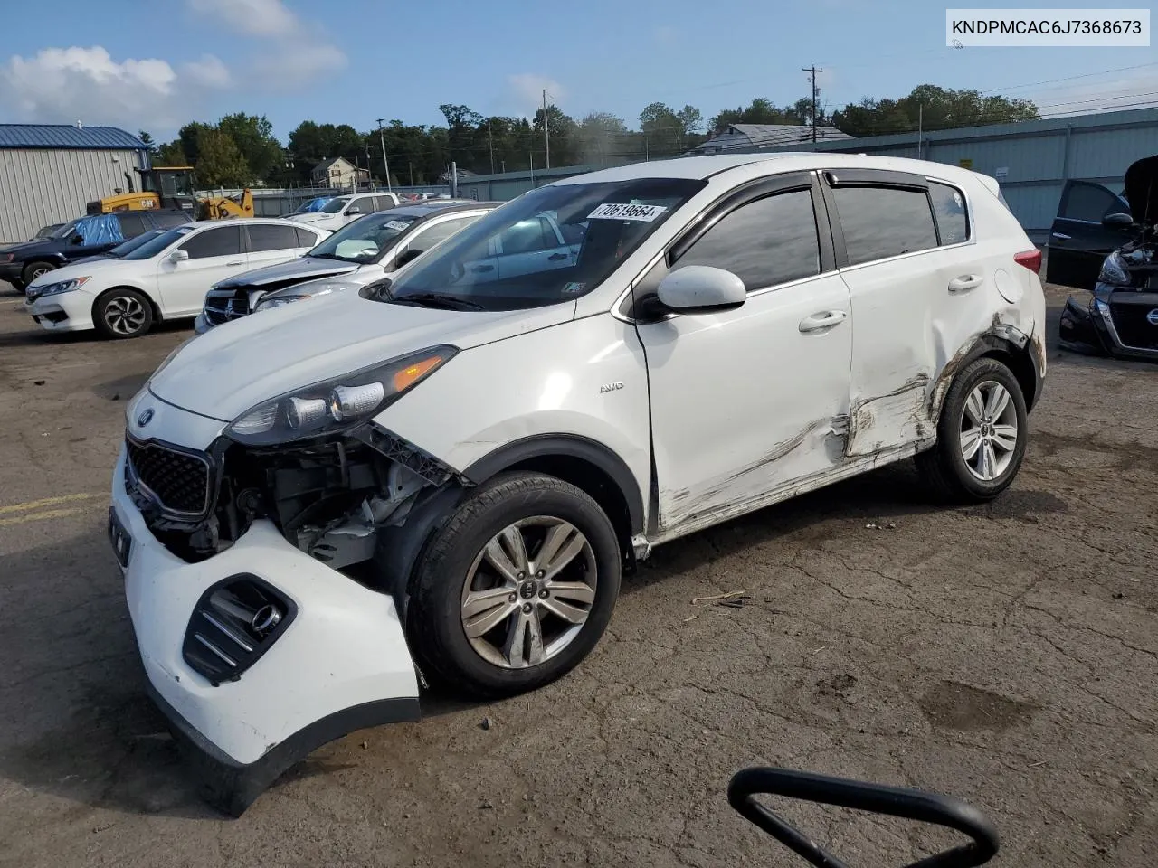 2018 Kia Sportage Lx VIN: KNDPMCAC6J7368673 Lot: 70619664