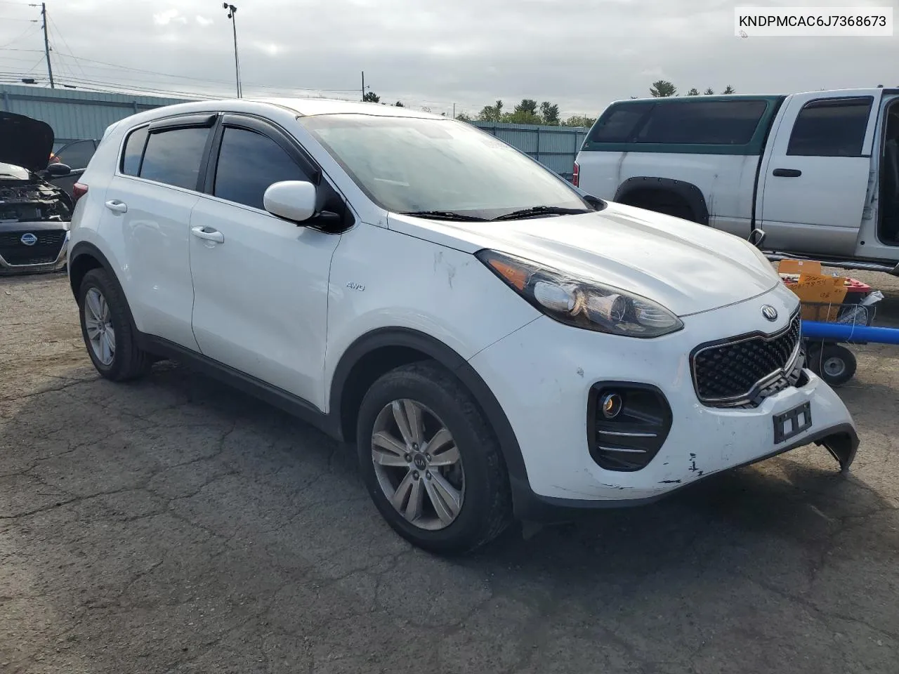 KNDPMCAC6J7368673 2018 Kia Sportage Lx