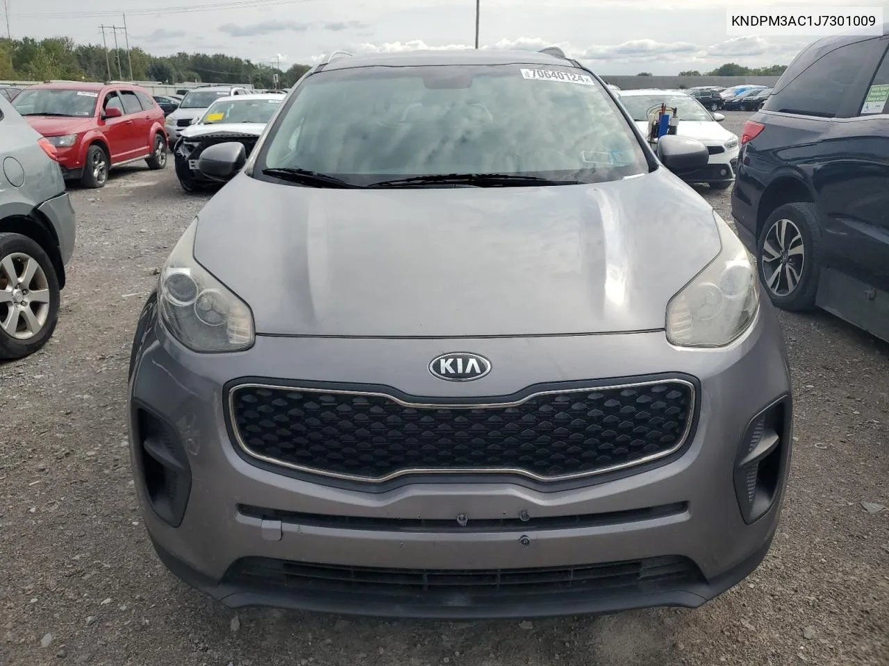 2018 Kia Sportage Lx VIN: KNDPM3AC1J7301009 Lot: 70640124