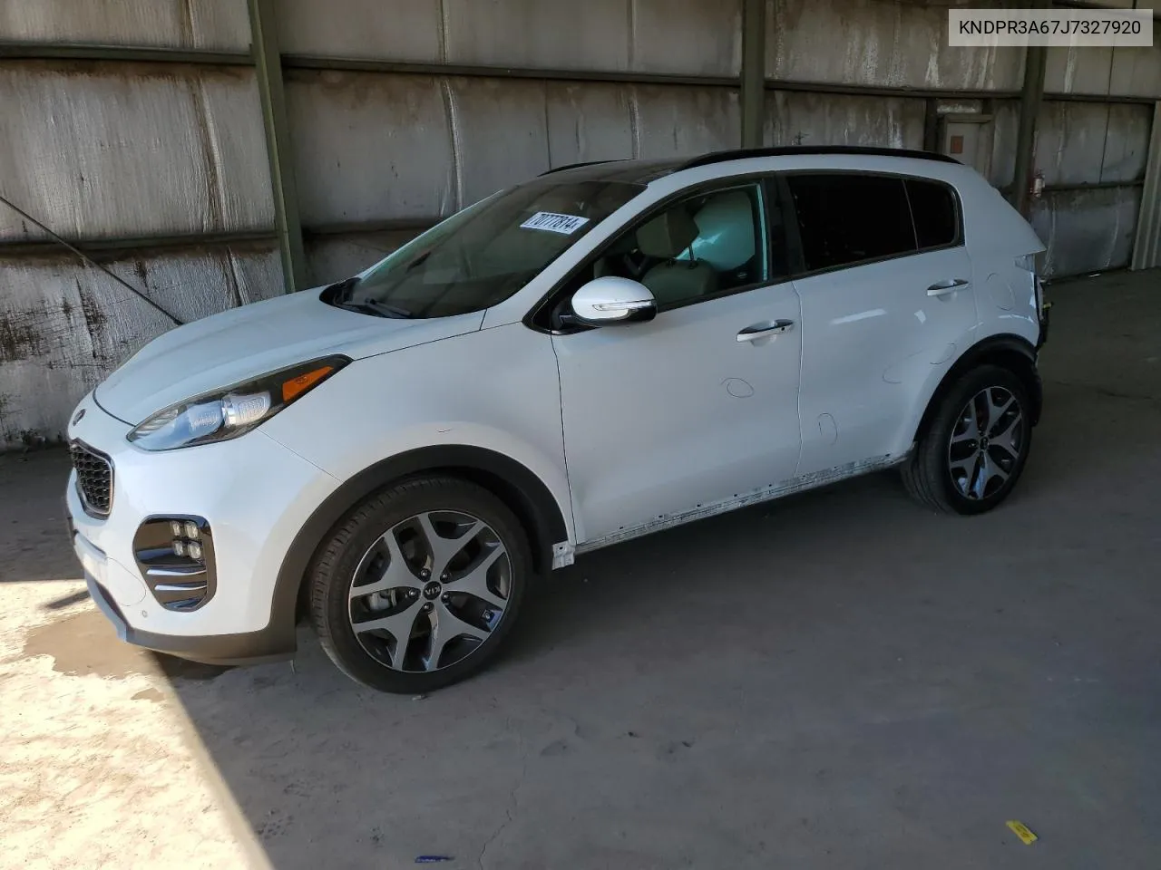 2018 Kia Sportage Sx VIN: KNDPR3A67J7327920 Lot: 70777814