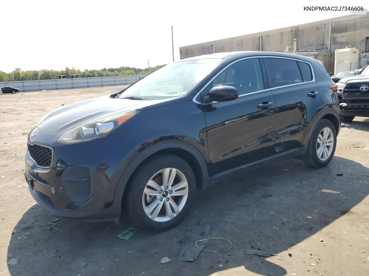 KNDPM3AC2J7346606 2018 Kia Sportage Lx