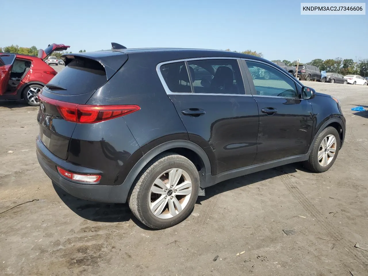 2018 Kia Sportage Lx VIN: KNDPM3AC2J7346606 Lot: 70859824