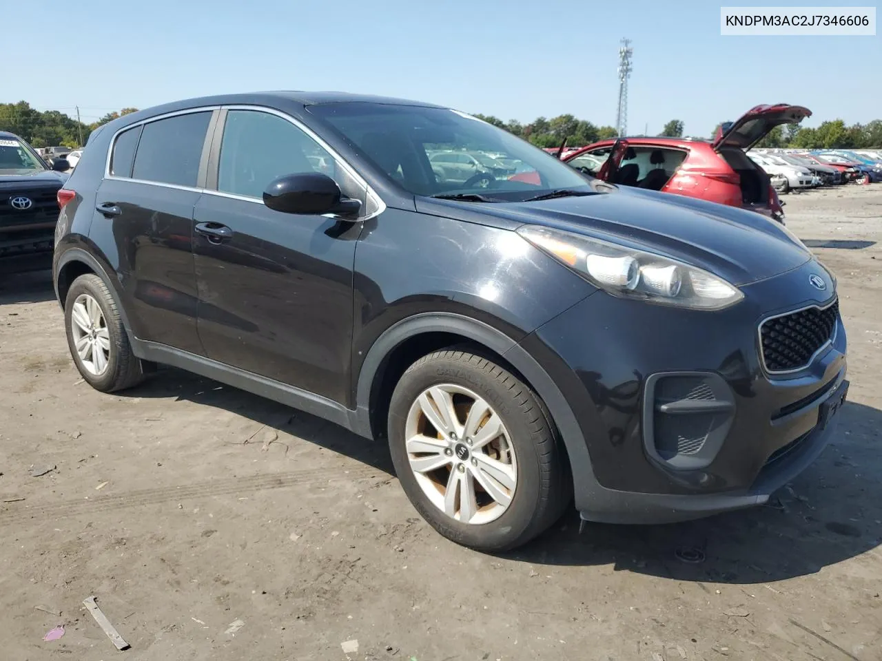 2018 Kia Sportage Lx VIN: KNDPM3AC2J7346606 Lot: 70859824