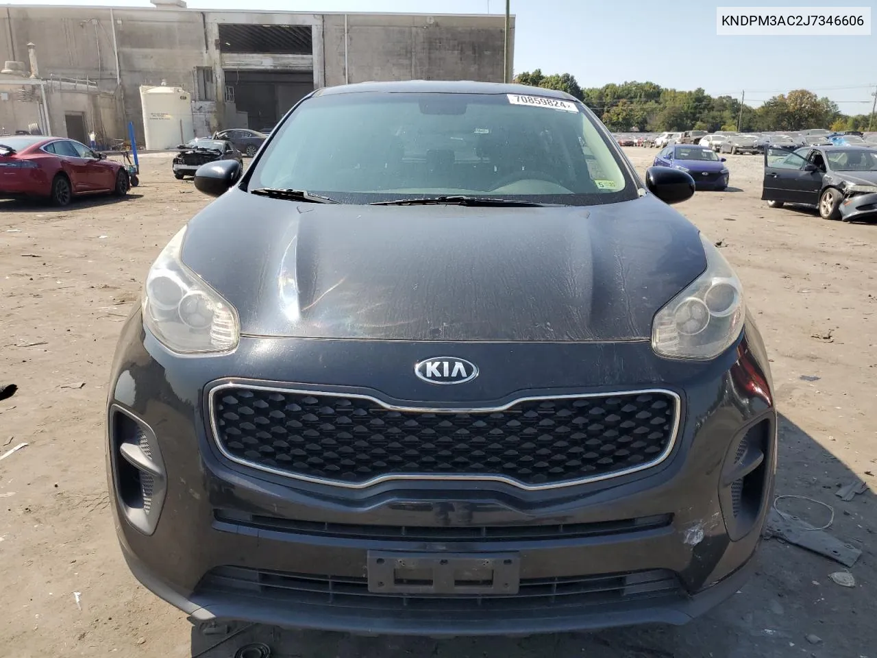 KNDPM3AC2J7346606 2018 Kia Sportage Lx