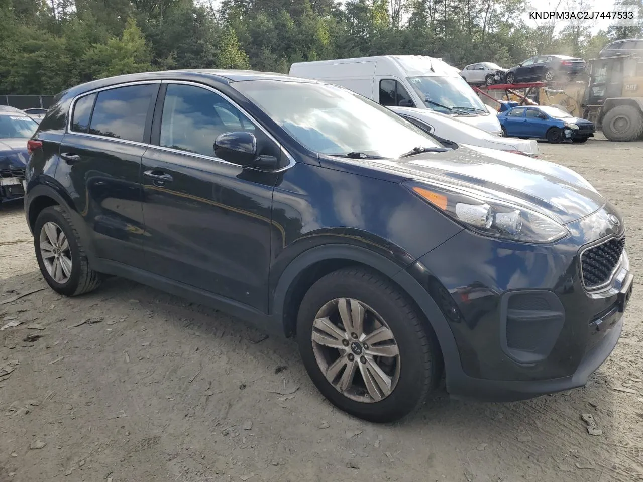 KNDPM3AC2J7447533 2018 Kia Sportage Lx