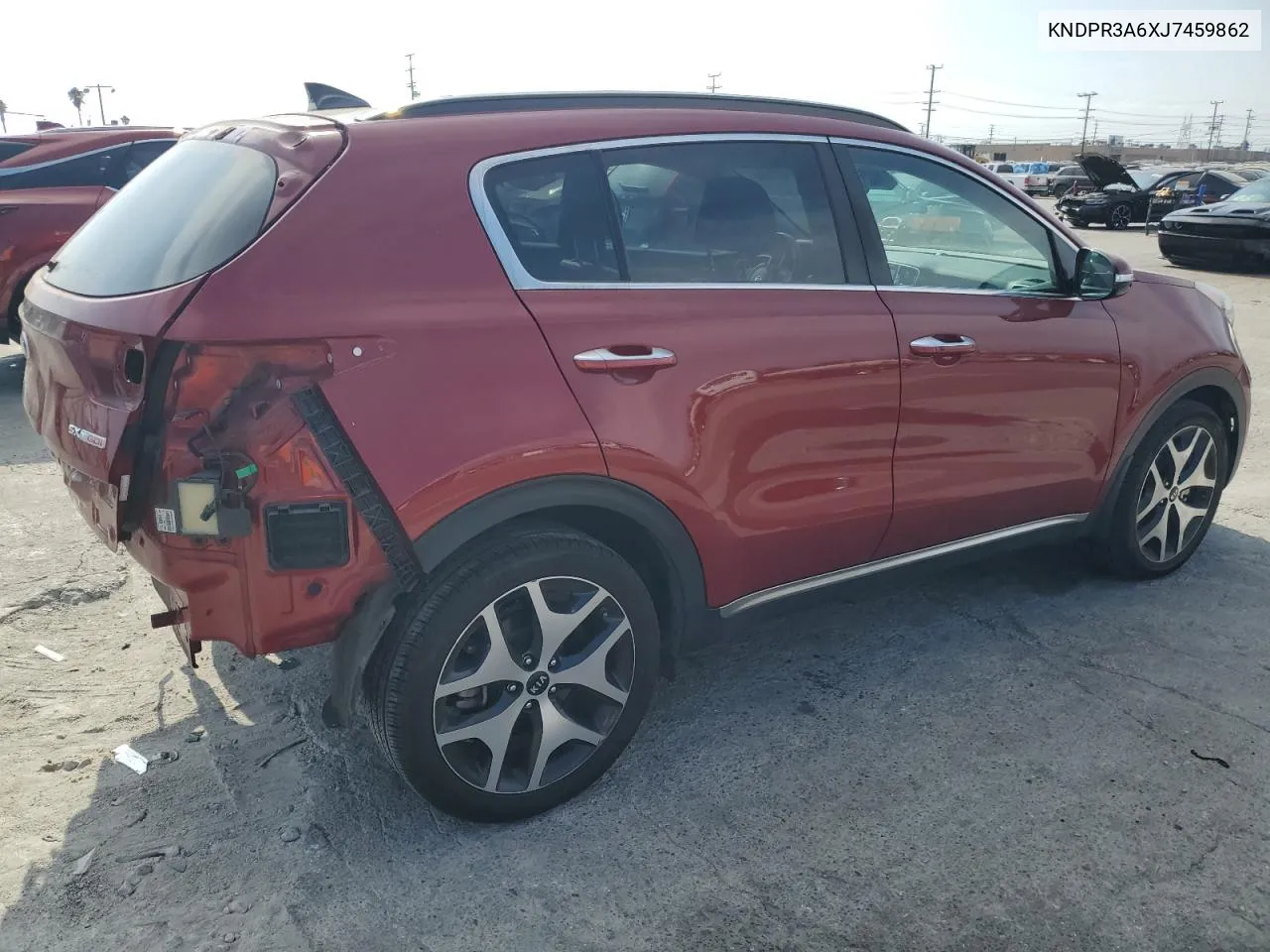 2018 Kia Sportage Sx VIN: KNDPR3A6XJ7459862 Lot: 71257524