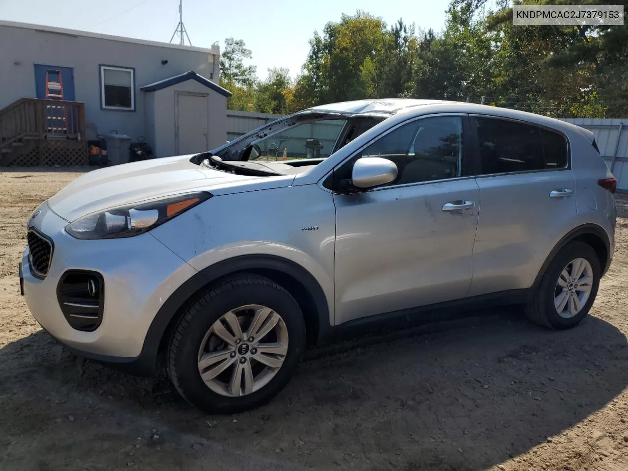 KNDPMCAC2J7379153 2018 Kia Sportage Lx