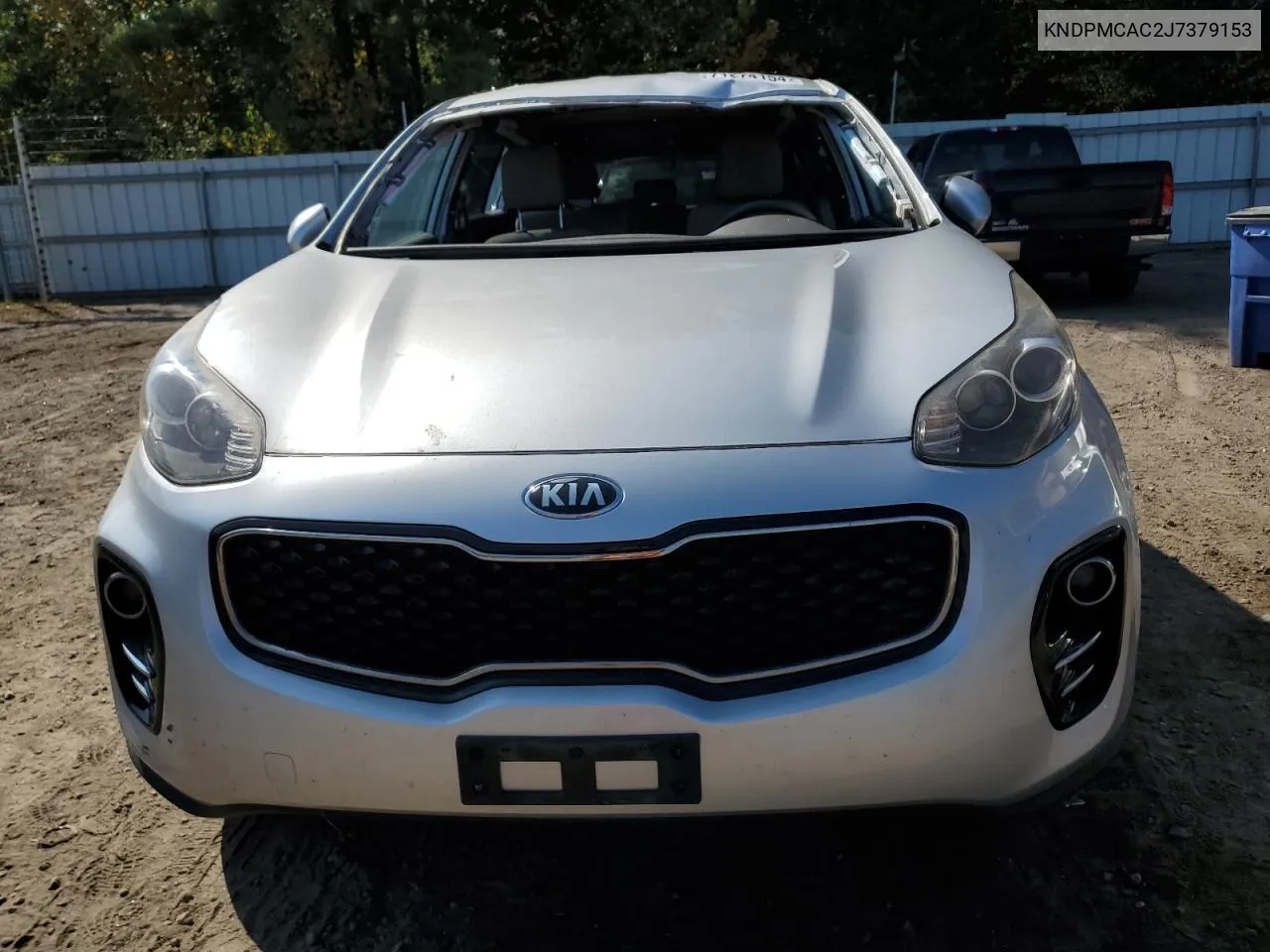 KNDPMCAC2J7379153 2018 Kia Sportage Lx