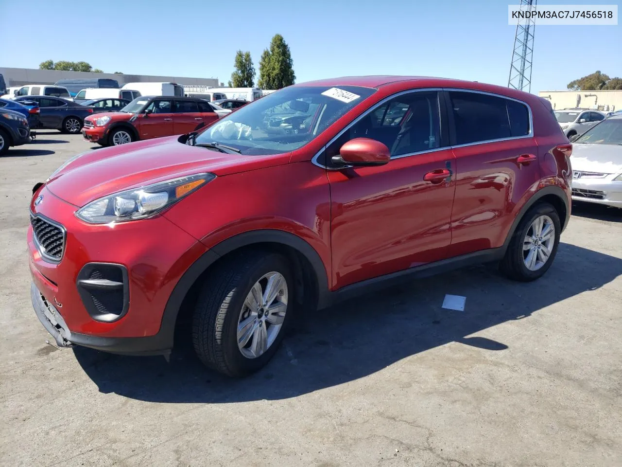 KNDPM3AC7J7456518 2018 Kia Sportage Lx