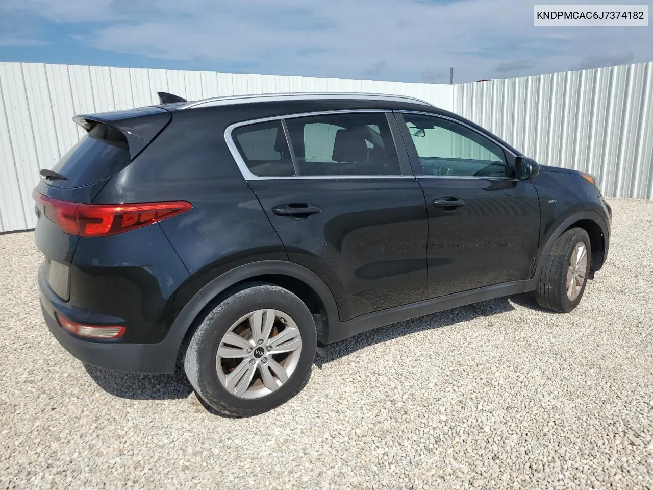 KNDPMCAC6J7374182 2018 Kia Sportage Lx