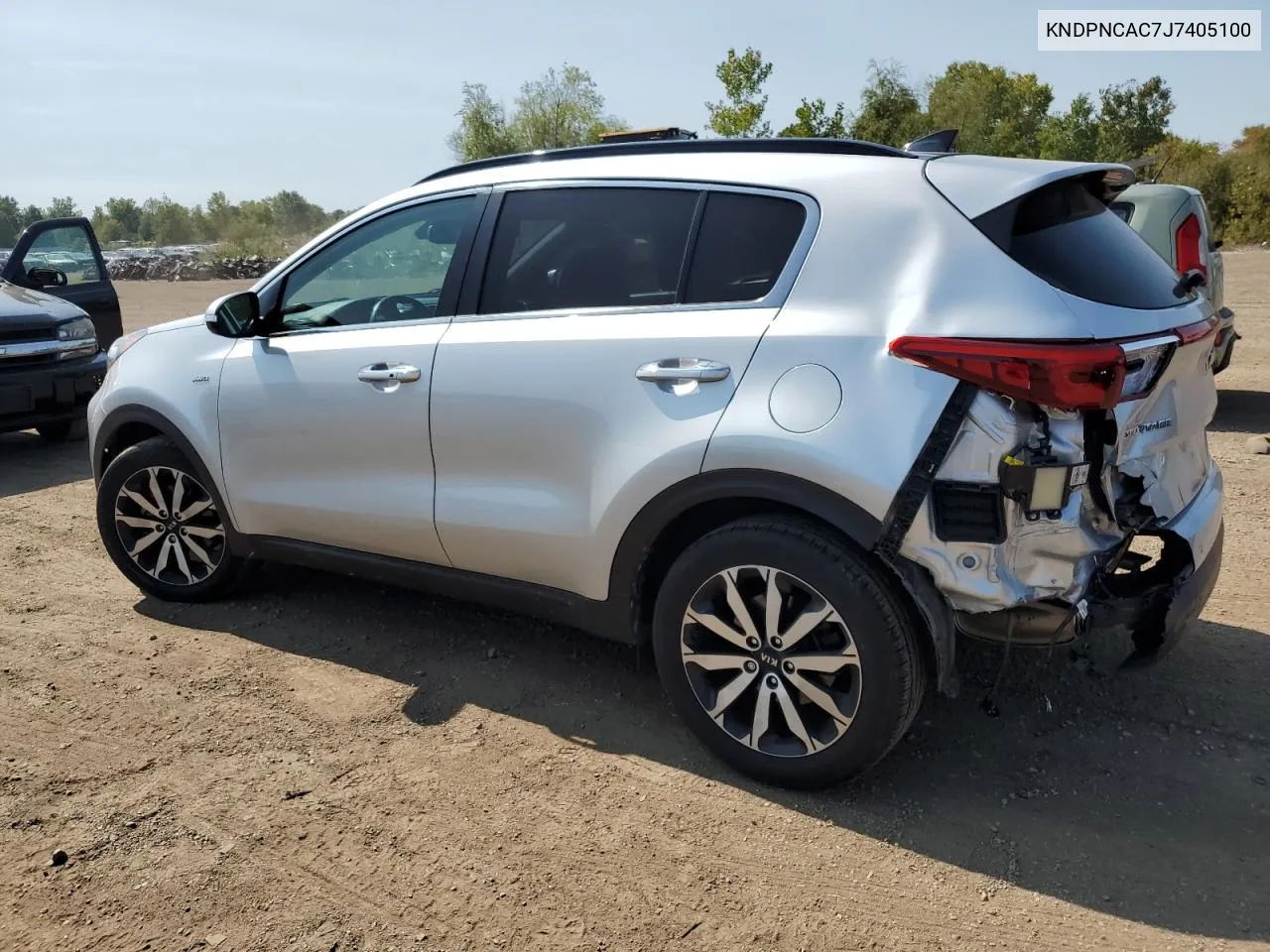 KNDPNCAC7J7405100 2018 Kia Sportage Ex