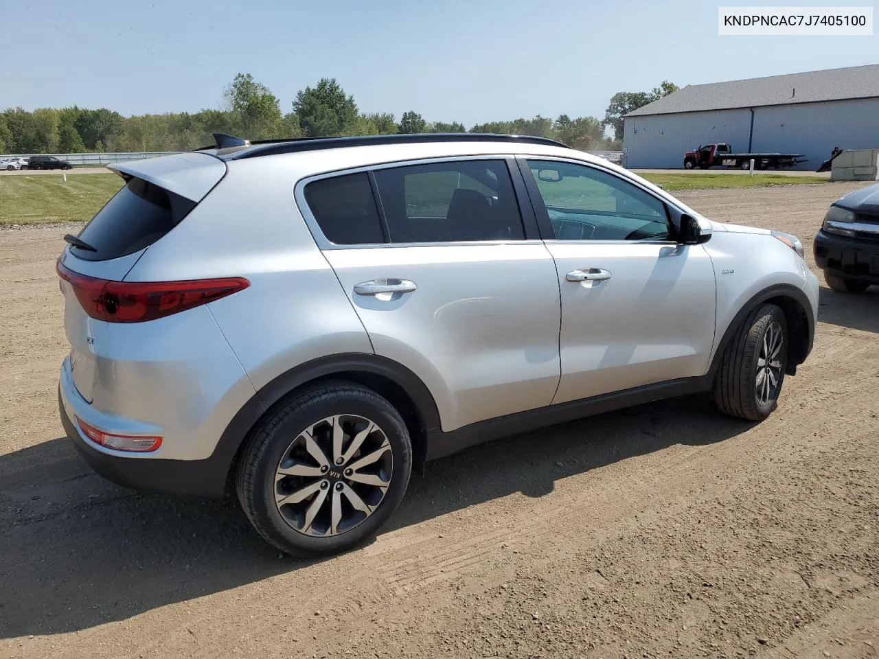 KNDPNCAC7J7405100 2018 Kia Sportage Ex