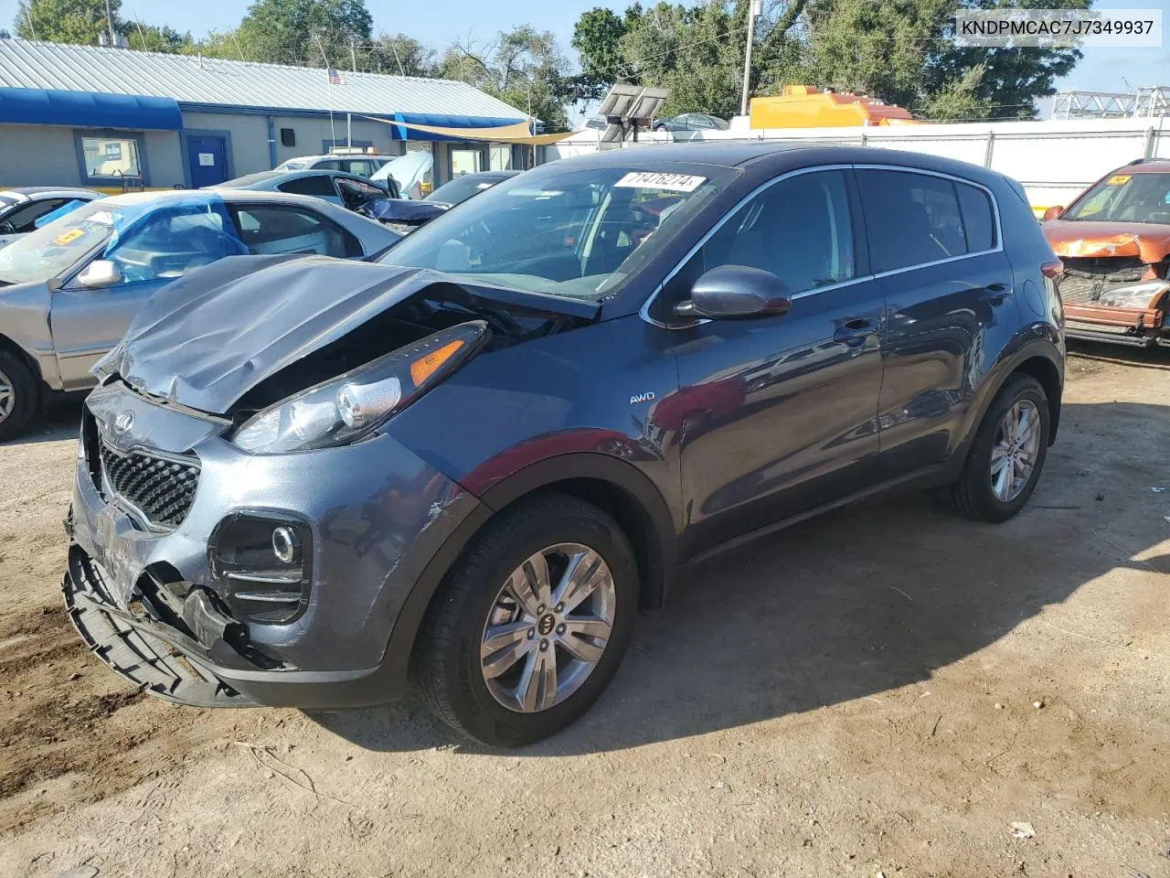 KNDPMCAC7J7349937 2018 Kia Sportage Lx