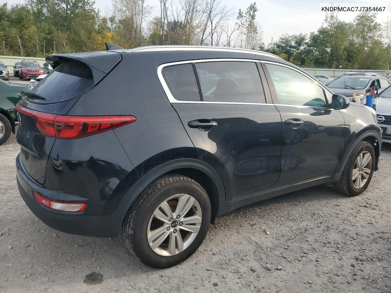 2018 Kia Sportage Lx VIN: KNDPMCAC7J7354667 Lot: 71573824