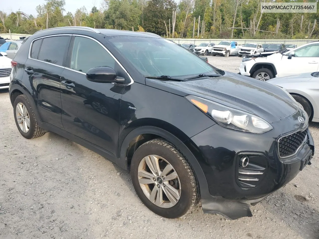 2018 Kia Sportage Lx VIN: KNDPMCAC7J7354667 Lot: 71573824