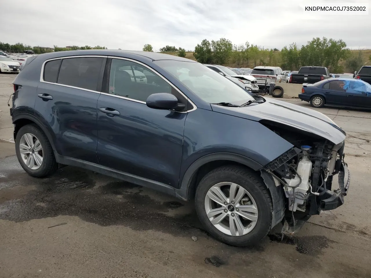 2018 Kia Sportage Lx VIN: KNDPMCAC0J7352002 Lot: 71612984