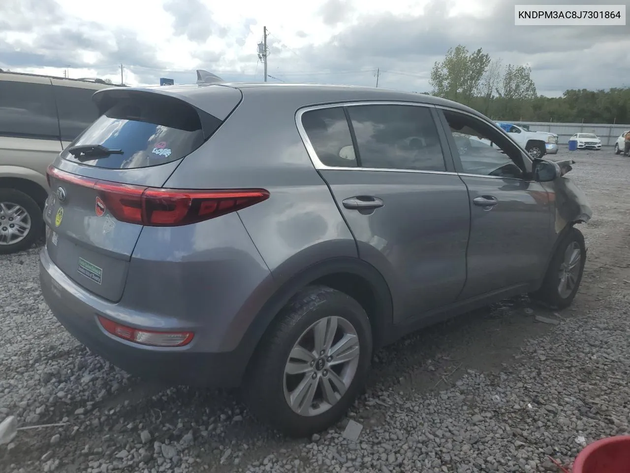 2018 Kia Sportage Lx VIN: KNDPM3AC8J7301864 Lot: 71615724