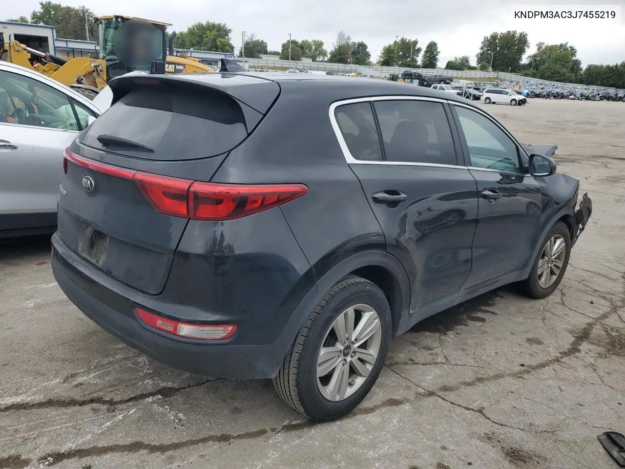 2018 Kia Sportage Lx VIN: KNDPM3AC3J7455219 Lot: 71622894