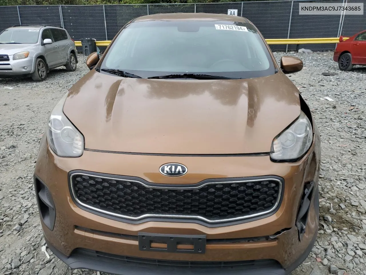 KNDPM3AC9J7343685 2018 Kia Sportage Lx