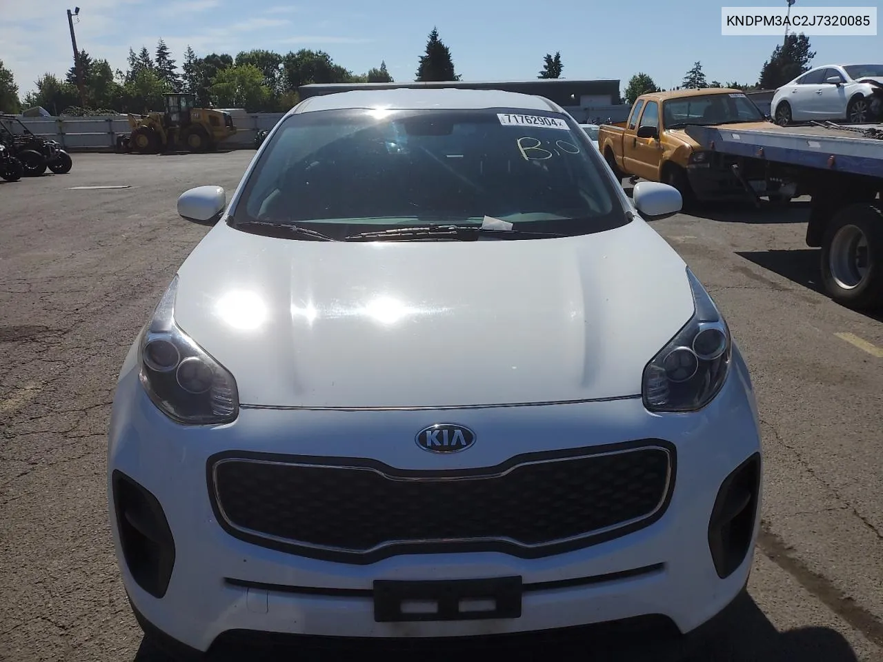 KNDPM3AC2J7320085 2018 Kia Sportage Lx