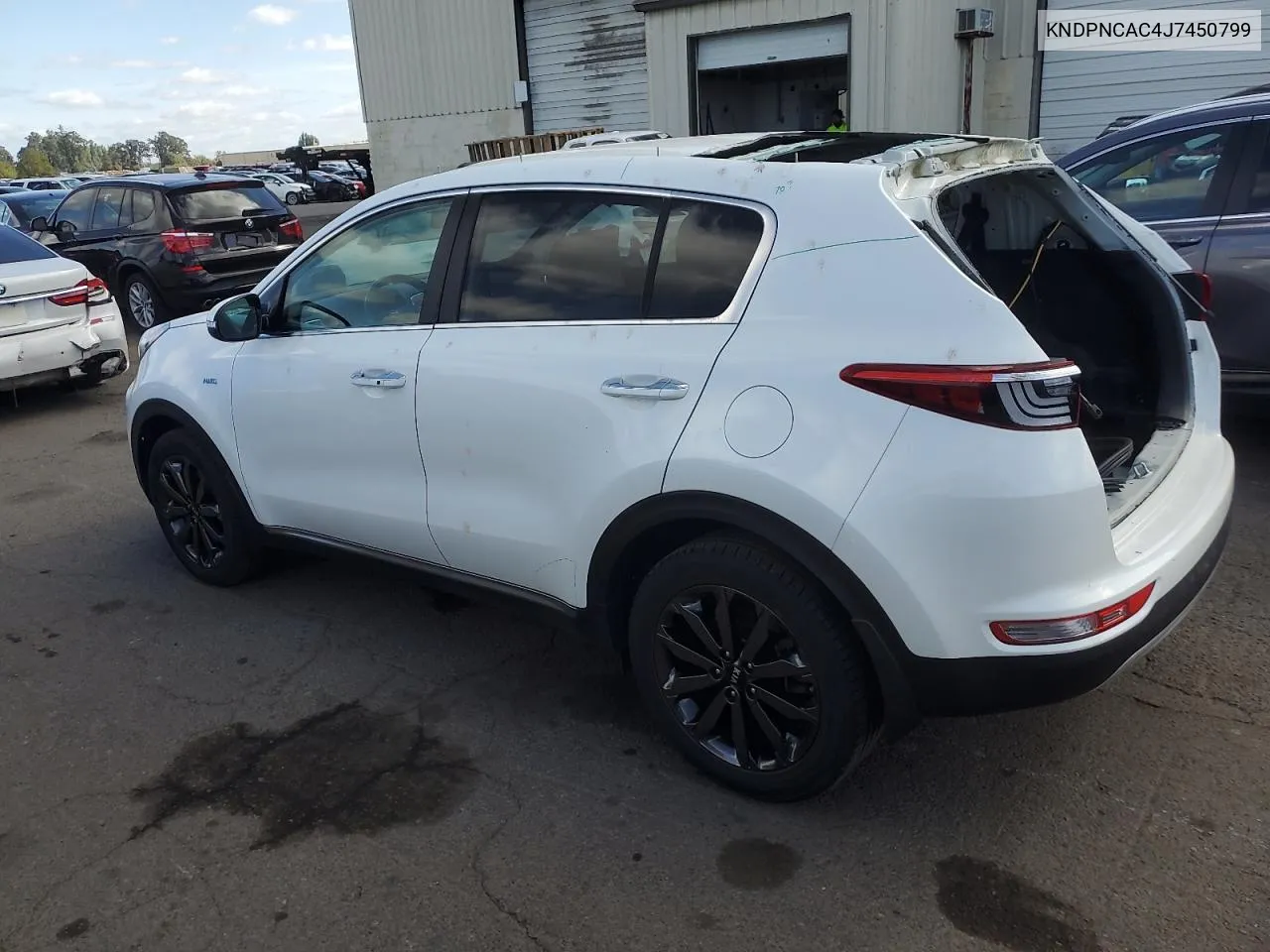 2018 Kia Sportage Ex VIN: KNDPNCAC4J7450799 Lot: 71845774