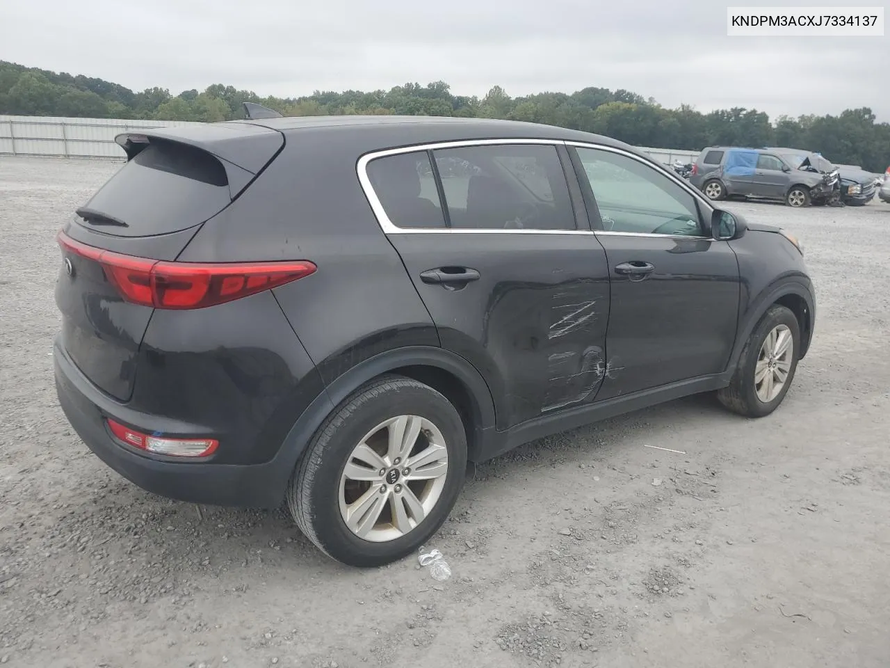 2018 Kia Sportage Lx VIN: KNDPM3ACXJ7334137 Lot: 71893044