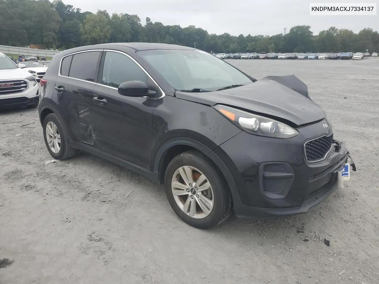 2018 Kia Sportage Lx VIN: KNDPM3ACXJ7334137 Lot: 71893044