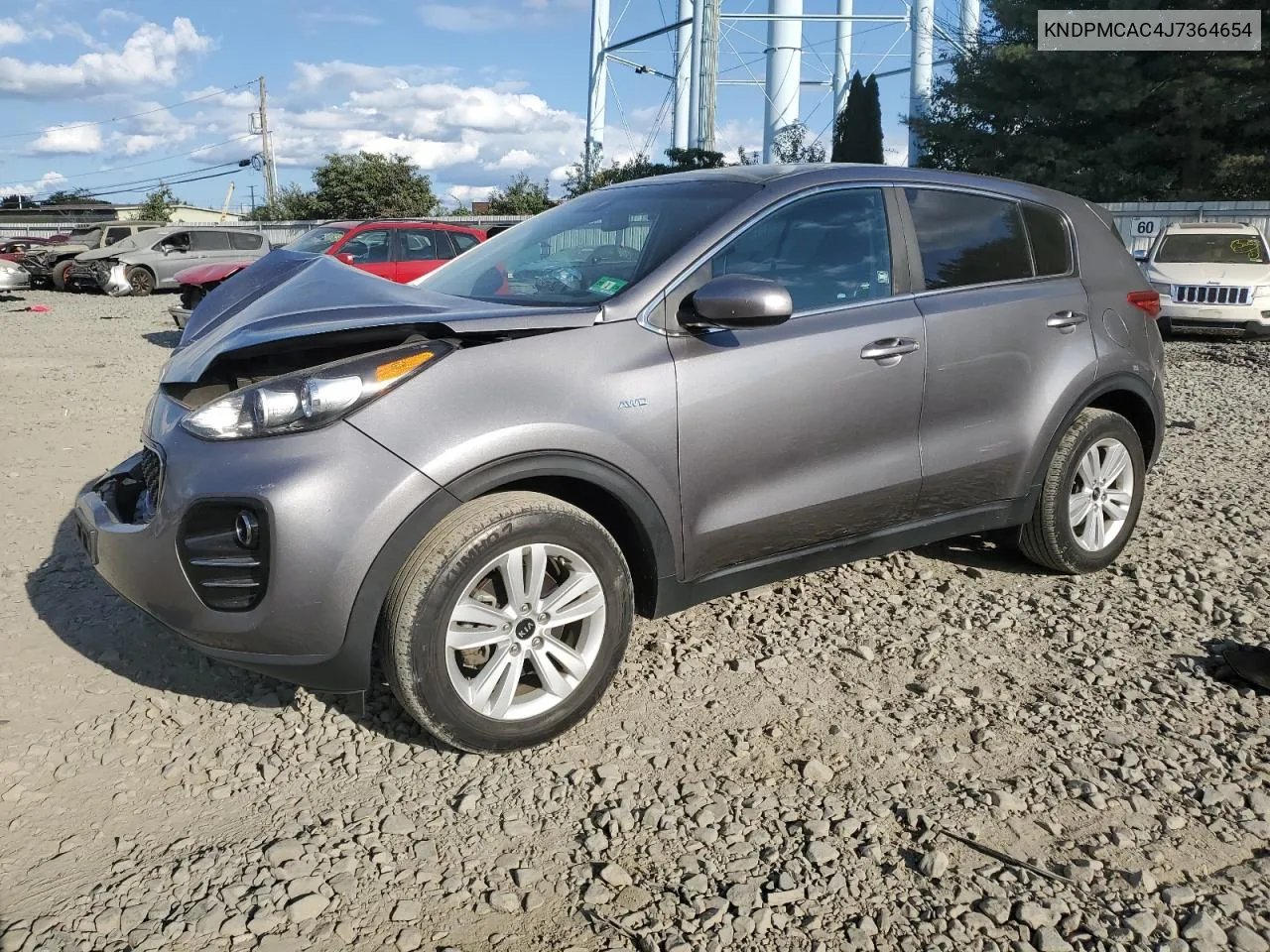 KNDPMCAC4J7364654 2018 Kia Sportage Lx