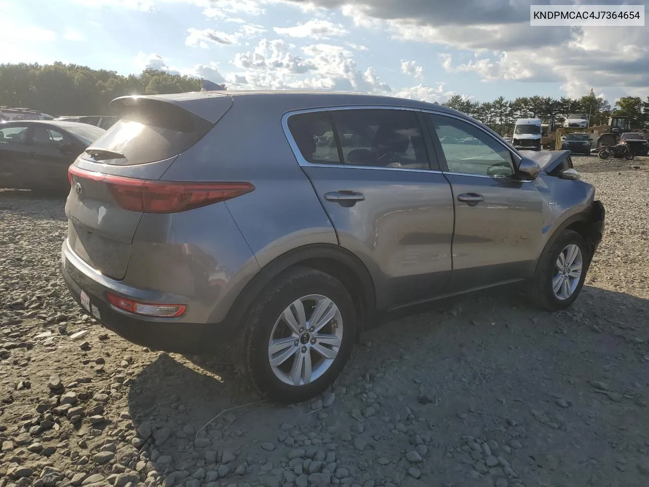 2018 Kia Sportage Lx VIN: KNDPMCAC4J7364654 Lot: 72178294