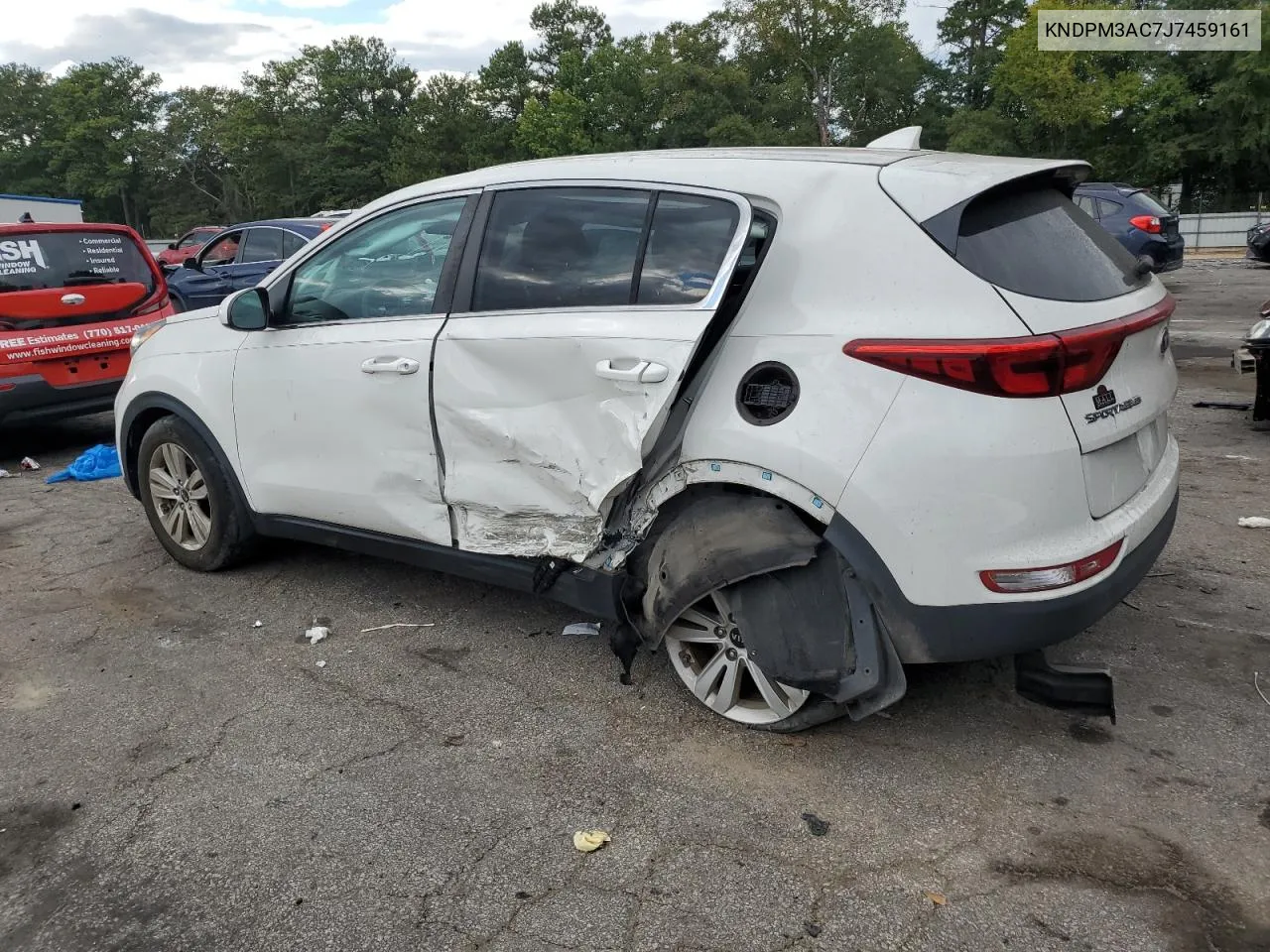 2018 Kia Sportage Lx VIN: KNDPM3AC7J7459161 Lot: 72211934