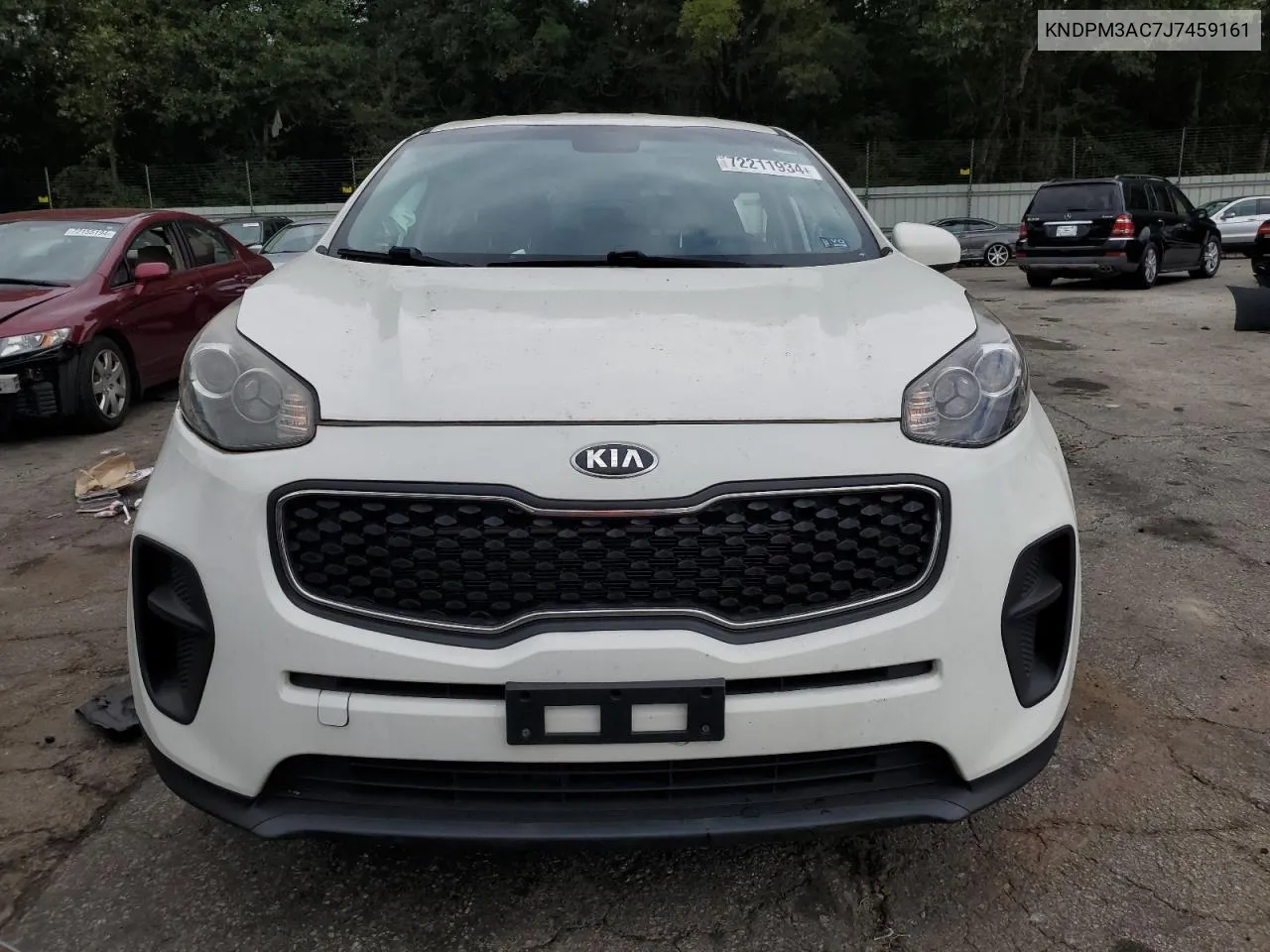 2018 Kia Sportage Lx VIN: KNDPM3AC7J7459161 Lot: 72211934