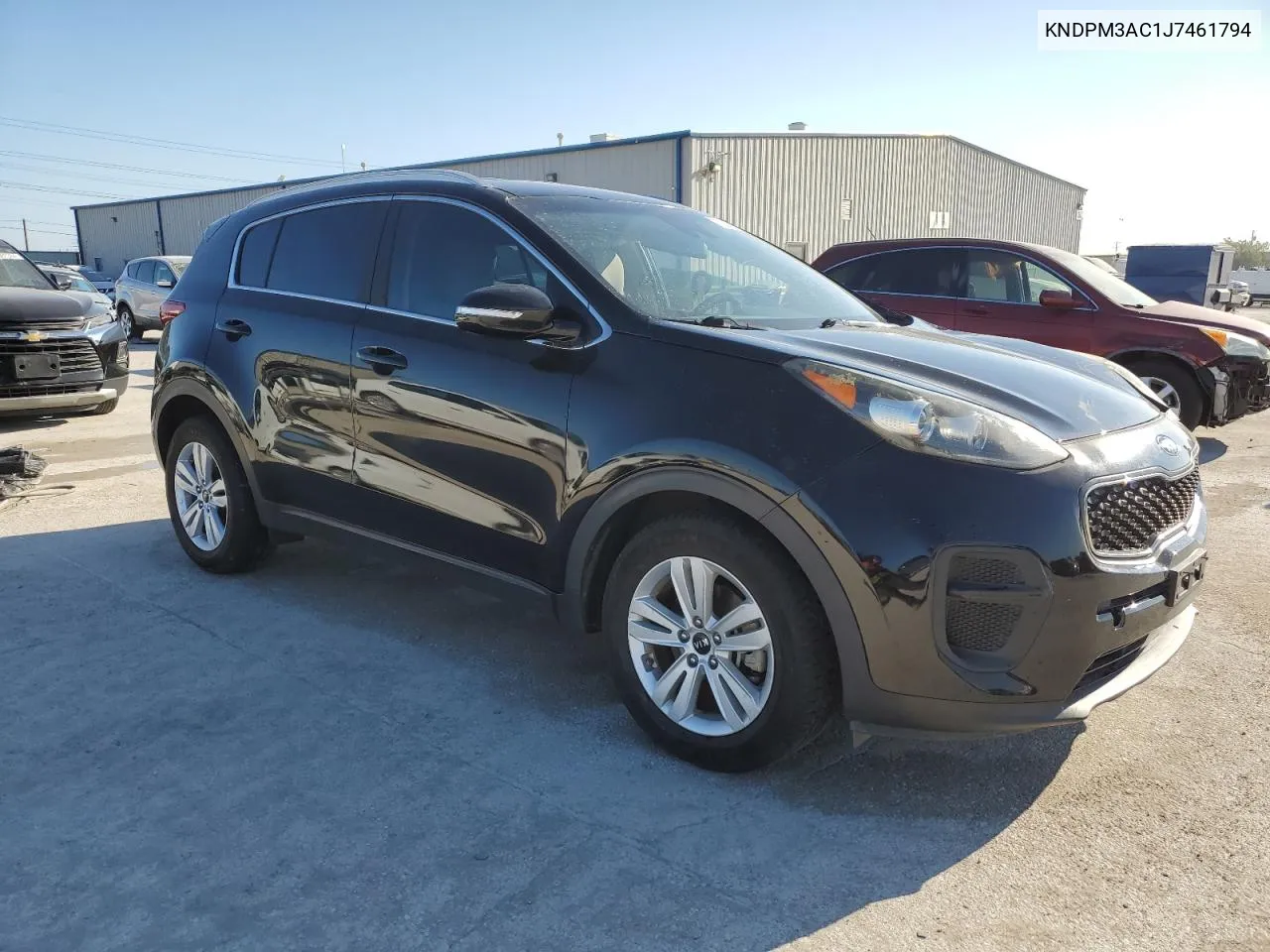 2018 Kia Sportage Lx VIN: KNDPM3AC1J7461794 Lot: 72232414