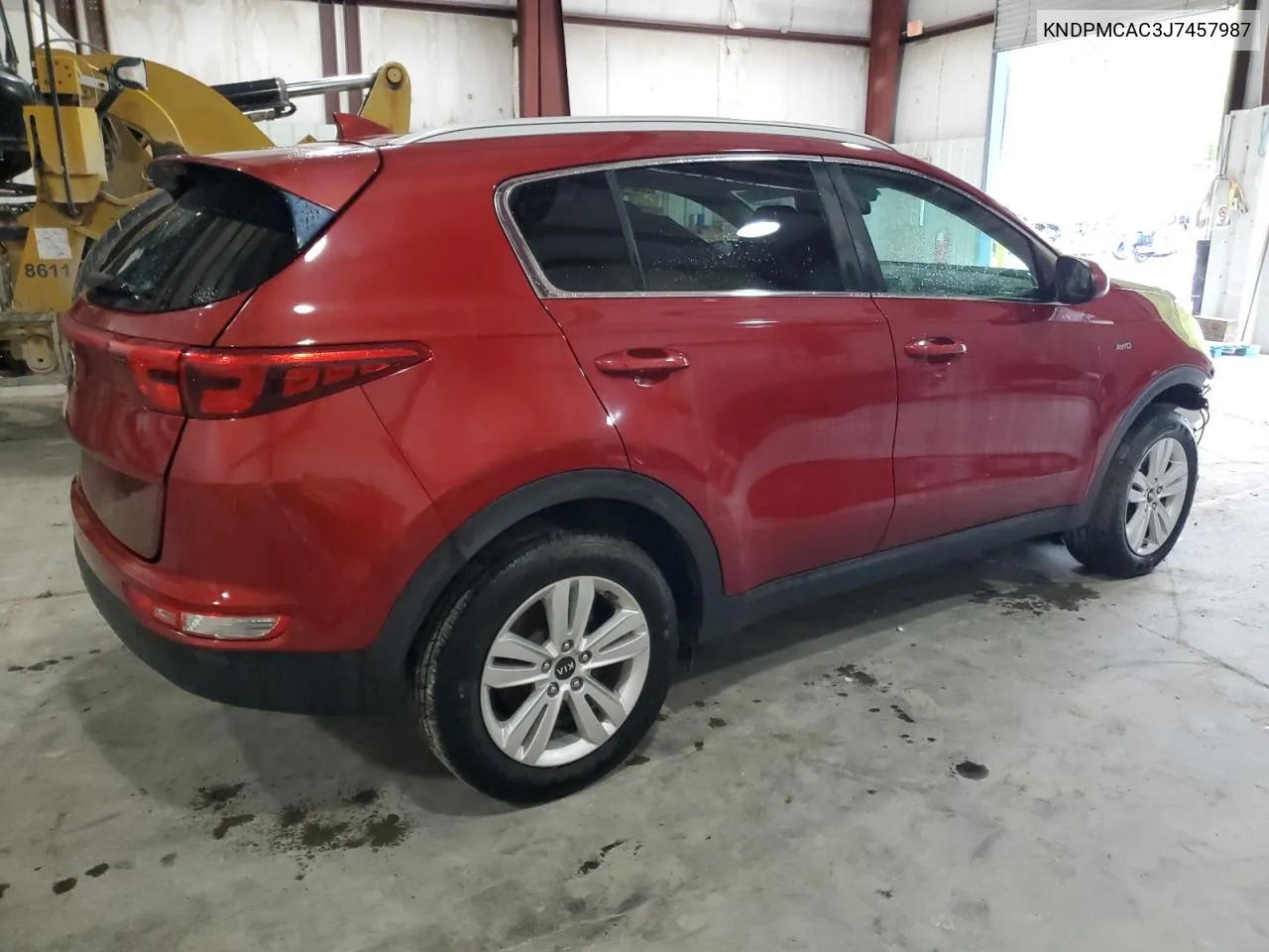 2018 Kia Sportage Lx VIN: KNDPMCAC3J7457987 Lot: 72446644