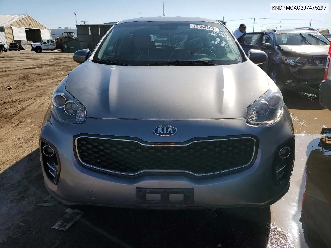 2018 Kia Sportage Lx VIN: KNDPMCAC2J7475297 Lot: 72454254