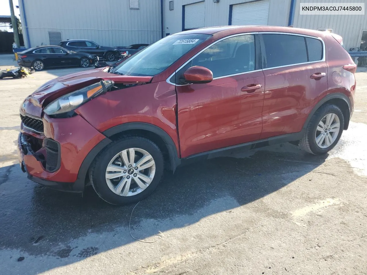 2018 Kia Sportage Lx VIN: KNDPM3AC0J7445800 Lot: 72515884