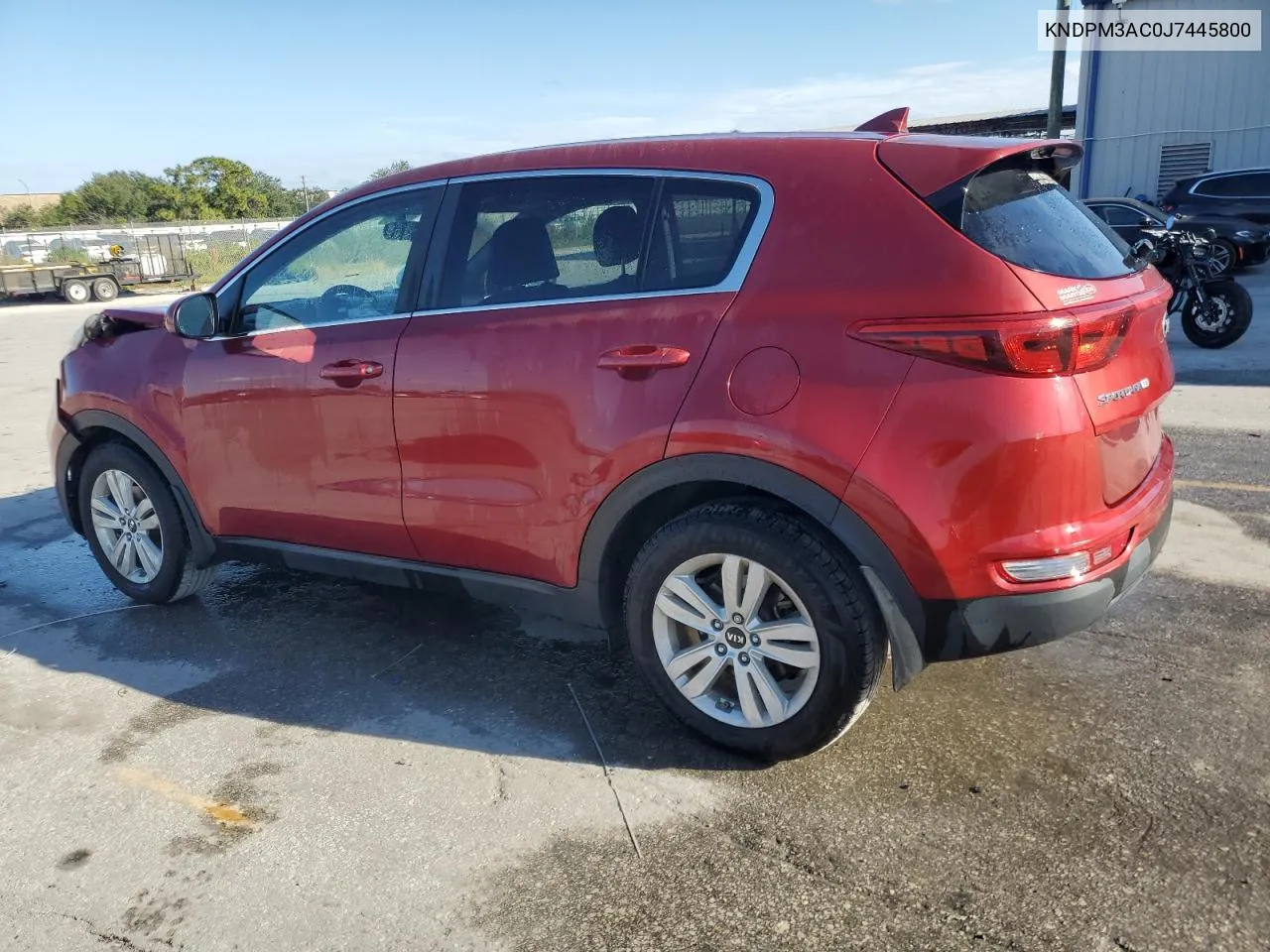 2018 Kia Sportage Lx VIN: KNDPM3AC0J7445800 Lot: 72515884