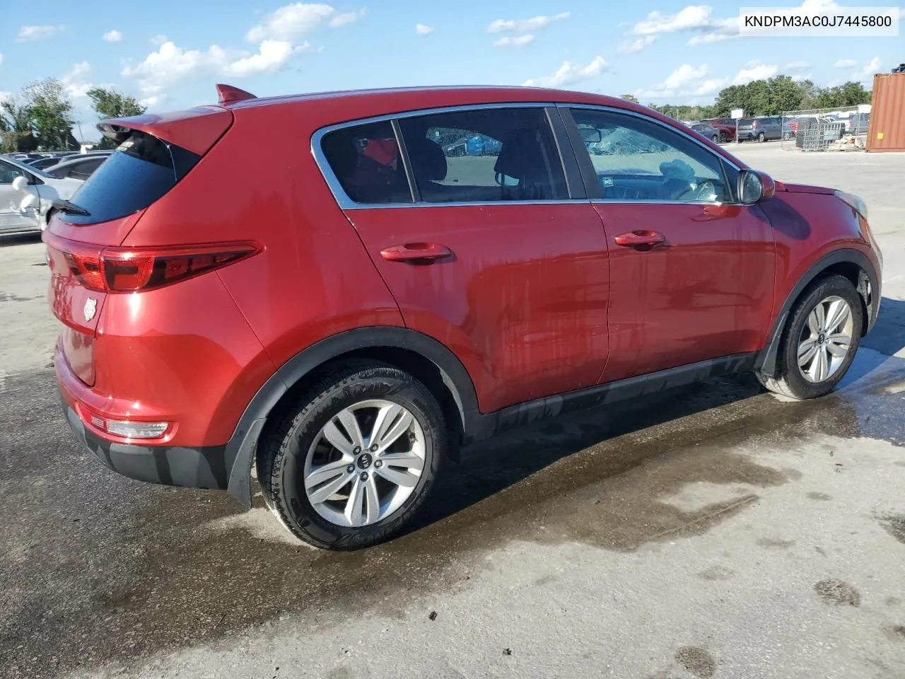 2018 Kia Sportage Lx VIN: KNDPM3AC0J7445800 Lot: 72515884